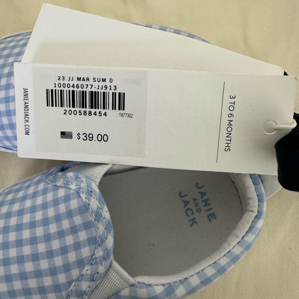 Janie and jack baby sneaker - Picture 2 of 3